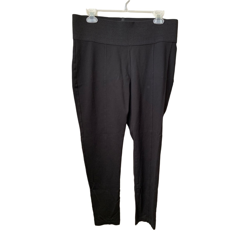 NYGARD Women’s Black Wide Elastic Waistband Leggings